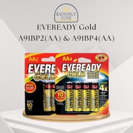 EVEREADY Gold A91BP2(AA) - 2Pcs & A91BP4(AA) - 4Pcs