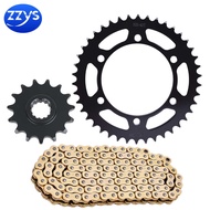 525 15T 42T Kawasaki Zrx400 Front And Rear Chain Set For