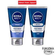 NIVEA MEN Face Wash Fresh／NIVEA MEN Face Wash Moist【Direct from Japan】