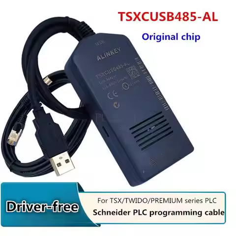 TSXCUSB485 TSXCRJMD25 USB Programming Cable With Original Driver Replace TSXPCX3030 For Schneider Na