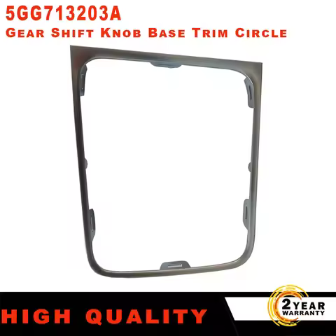 LHD/RHD Car Automatic DSG Gear Frame Bracket Circle Gear Shift Knob Base Trim Circle for Golf 7 7.5 