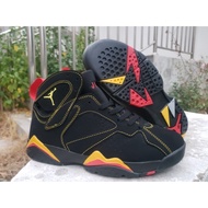 Air Jordan 7 Retro High Black Yellow Pink Basketball Shoes AJ7