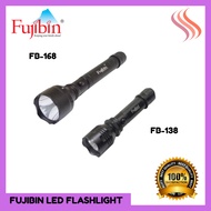 FUJIBIN MULTI-PURPOSE RECHARGEABLE LED ALUMINUM FLASHLIGHT FB-138 | FB-168