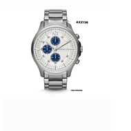 Armani Exchange AX2136 Men Silver Stainless Steel Analog Dial Quartz Watch
