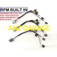 HARNESS PNP RPM FOR COP COIL K20 EVO123 RVR 4G63 4G91 4G92 4G93 DOCH GSR TURBO NA MIVEC HARDNESS