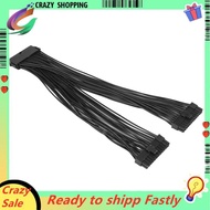 Dual PSU Power Supply 24-Pin ATX Motherboard Splitter Cable,24Pin(20+4) for ATX Motherboard Extensio