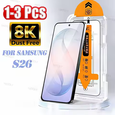 Dust Free Tempered Glass For Samsung Galaxy S26 Easy Install Screen Protector Samsung Galaxy S26 Ant