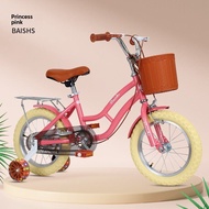 Kids Bicycle 12-Inch 14-Inch 16-Inch Minimalist Retro Stroller Tricycle 3-Year-Old 4-Year-Old 5-Year