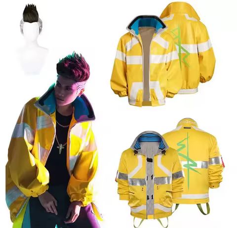 Anime Cyberpunk Edgerunners David Cosplay Costume Anime Cyberpunk:Edgerunners David Cosplay Suit Hal