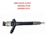 High quality 23670-51031 095000-9730 095000-9731 Diesel Injector For DENSO TOYOTA LANDCRUISER V8 200