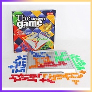 เกมกลยุทธ์การเดินทาง Blokus สำหรับเด็กและครอบครัว | เกมกระดานสำหรับผู้เล่น2-4คนมี4สีชิ้น | สนุกเกมพ่อแม่ลูกแบบดั้งเดิม | ของขวัญสำหรับอายุ6 + เด็กหญิงและชาย ,เกมกระดาน บอร์ดเกม บอดเกมส์ บอร์ดเกมส์