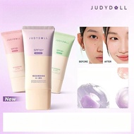 Judydoll Sunscreen Isolation Cream 2-in-1 Makeup Primer Purple Tone-Up Cream Brightening Concealer 3
