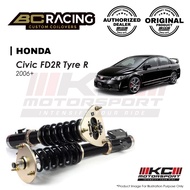Honda Civic FD2R Type R 2006+ - BC RACING BR RA Fully Adjustable Suspension / Coilover