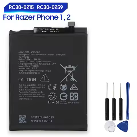 High-Quality Replacement Battery RC30-0215 For Razer Phone2 Phone1 Phone 1 2 RC30-0259 Rechargable L