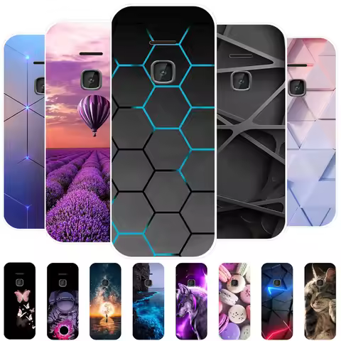 For Nokia 225 4G 2020 Case Luxury Painted Phone Clear Silicone Back Cover For Nokia 225 TA-1321 TA-1