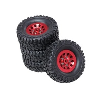 4Pcs 68mm rc car clip type tire soft tire skin upgrade metal 5mm Hex For 1/12 1/16 MN D90 98 99S 78 