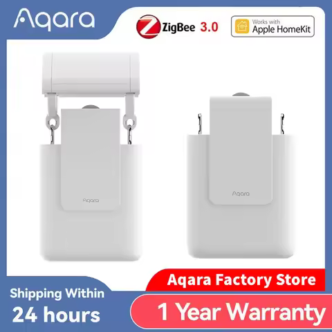 Aqara Smart Curtain Motor E1 Zigbee 3.0 Smart Home Automation Electric Curtain Motor Remote Control 