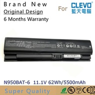 N950BAT-6   Laptop Battery for Clevo Hasee ZX7-CR6DH ZX7-CP5S2 ZX7-CP7S2 ZX7-G4T1 K690E