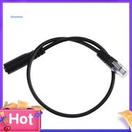 SPVPZ 30cm 35mm Smartphone Headset to RJ9 Plug Converter Adapter Cable for Telephone