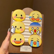 [Bangs Stickers] Funny Emoji Package Post Cute Fun Emoji Bangs Stickers Girl Heart High-value Side B