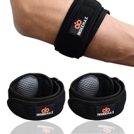 Tennis Elbow Brace for Men & Women 2Pack Golfers Tennis Elbow Strap Pain Relief Tendonitis Elbow Bra