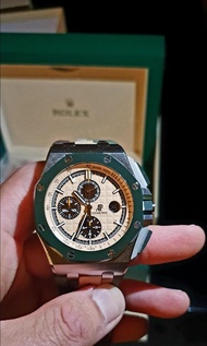 AP 26400 迷彩 軍綠色 陶瓷框 愛彼 皇家橡樹 離岸型 Audemars Pigue 26400SO.OO.A054CA.01 計時碼表