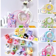 Embossed Cartoon Charging Head Case It Is A Set Can Fit 18w Size. 20W Yes