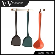 Heat Resistant Non-stick Silicone Spatula Kitchenware Senduk Sudip Silikon Panjang Tahan Panas & Tid