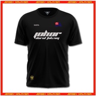 Tshirt negeri Johor | Jersey Johor DT | Free custom name | Reflective print