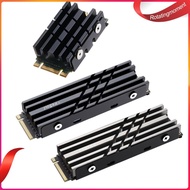 ❤ RotatingMoment  ~ Aluminum Alloy Cooling Heat Sink Replacement M.2 SSD Heatsink for Nvme 2242/22