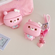 Apple Earphone Case Cartoon Rabbit Ball Cute Stereo Cartoon Earphone Case New Third Generation airpo