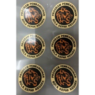 LOGO NFDP Iron On HD (Ready Stock Iron On Sticker) Minimum 5pcs