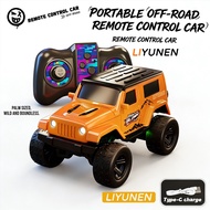 1/64 Alloy Mini RC off-road Car Toy Remote Control 1/64 Small Bigfoot off-road Model Vehicle Desktop