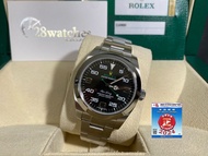 二手 Rolex Air King  116900 停產 齊吊牌 - 28watches