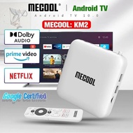 MECOOL KM2 - 4K UHD Android TV Box - Android TV Google Certified