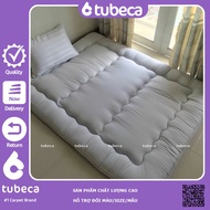 Mattress Topper 1m8x2m made in JAPAN, gray color, 7cm thick, easy to fold and can cover the floor su