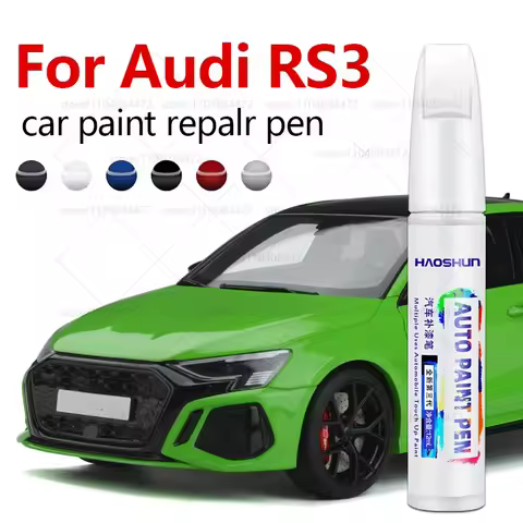 Car Paint Repair Pen For 2011-2025 AUDI RS3 Paint Scratch Repair Accessories Black LY9T White LY9L G