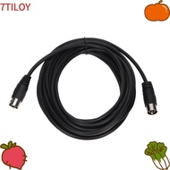 7TILOYSHOP DIN 8Pin Male to DIN 8Pin Male, Plug and Play 5m/16.4ft DIN 8Pin to DIN 8Pin Cable, Durab