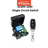 Wireless Power Switch AC90V-256V 10A 1CH 433MHz Breaker Receiver Set Socket Protector