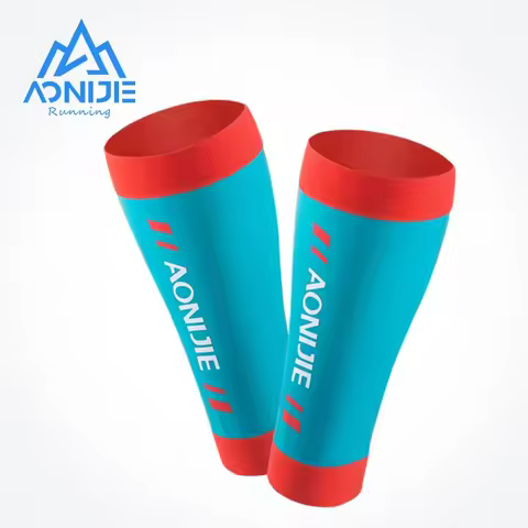 AONIJIE E4405 Knit Compression Leg Calf Sleeves Socks Shin Splint Support Relief For Running Jogging