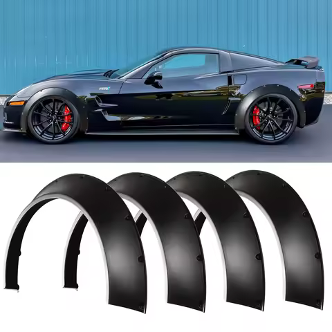 Fender Flares Wide Body Kit Wheel Arches For Chevrolet Corvette C3 C4 C5 C6 4Pcs
