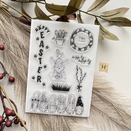 0783 H 7 Dwarf Easter Series Transparent Seal Crystal