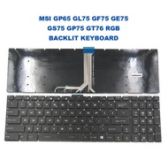 MSI GP65 GL75 GF75 GE75 GS75 GP75 GT76 RGB BACKLIT LAPTOP KEYBOARD
