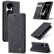 Flip Case CaseMe Huawei P50 Pro - P30 Pro - P30 - P30 Lite - P40 Pro - P40 P20 Pro Premium Leather Flip Wallet Case Magnetic Wallet Case