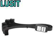 LUSIT OBD2 Splitter Cable, Individual Power Switch ABS OBD2 Extension Cable, 48cm/1.57ft 1 To 3 Port