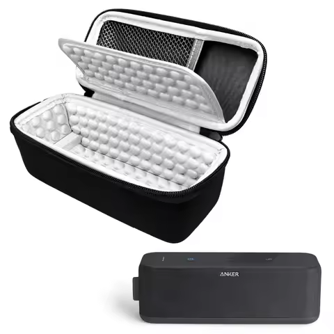 Hard EVA Case for Anker SoundCore Boost 20W Speaker Storage Box with Soft Inner Lining and Waterproo