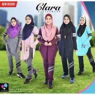Clara Activewear AsyiQmuslim+Freegift