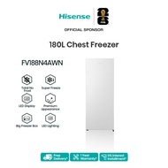 Hisense Official Store Right Hand Upright Freezer  立式冷柜 (180L) FV188N4AWN