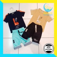 Setelan Baju Anak Cowok Uson Kaos L