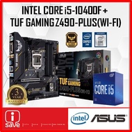 P.W.P. Intel Core i5 10400F Processor + ASUS TUF GAMING Z490-PLUS [WiFi] Motherboard